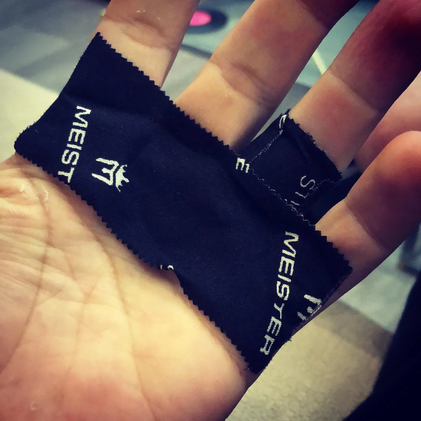 Meister StickElite Nastro Sportivo Nero 1 Rotolo Rigido