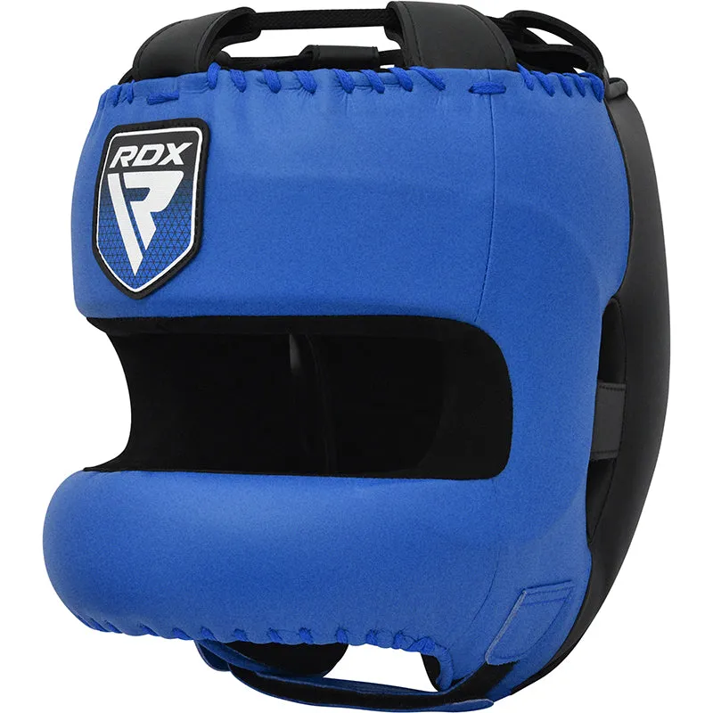 RDX Apex Casco Boxe con Paranaso Rosso Protezione