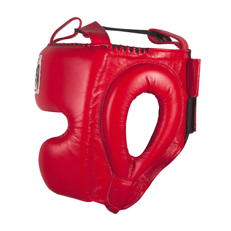 Cleto Reyes casco boxe pelle con zigomi protezione