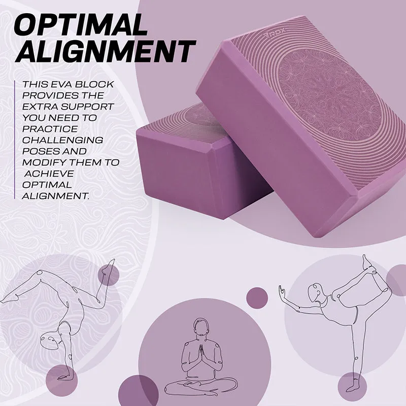 RDX D15 Blocco Yoga EVA Singolo Antiscivolo Stretch
