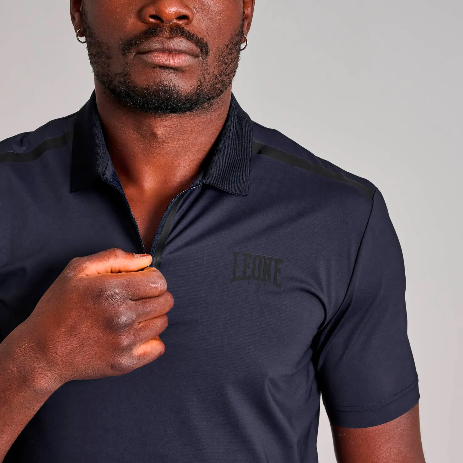 Leone 1947 ABX331 Black Lion polo uomo blu scuro M