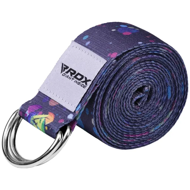 RDX F3 Cinghia Yoga Policotone 244cm Fibbia a D