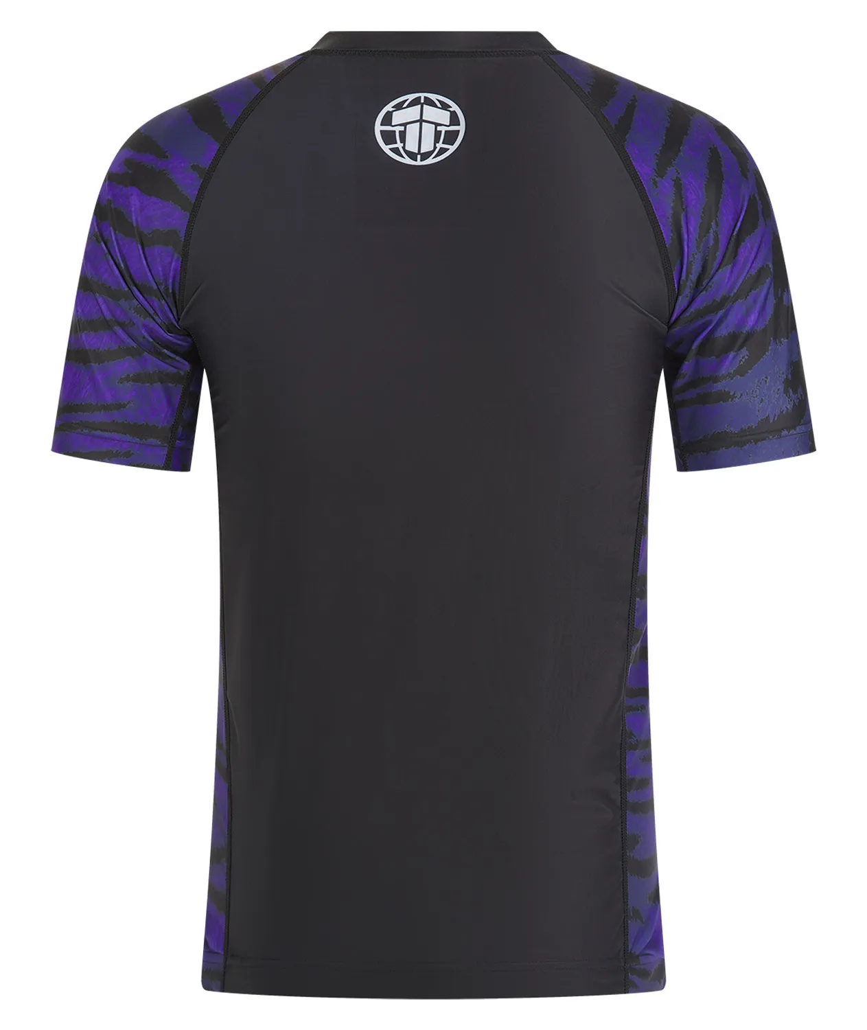 Tatami Recharged Purple Tiger rash guard maniche corte viola