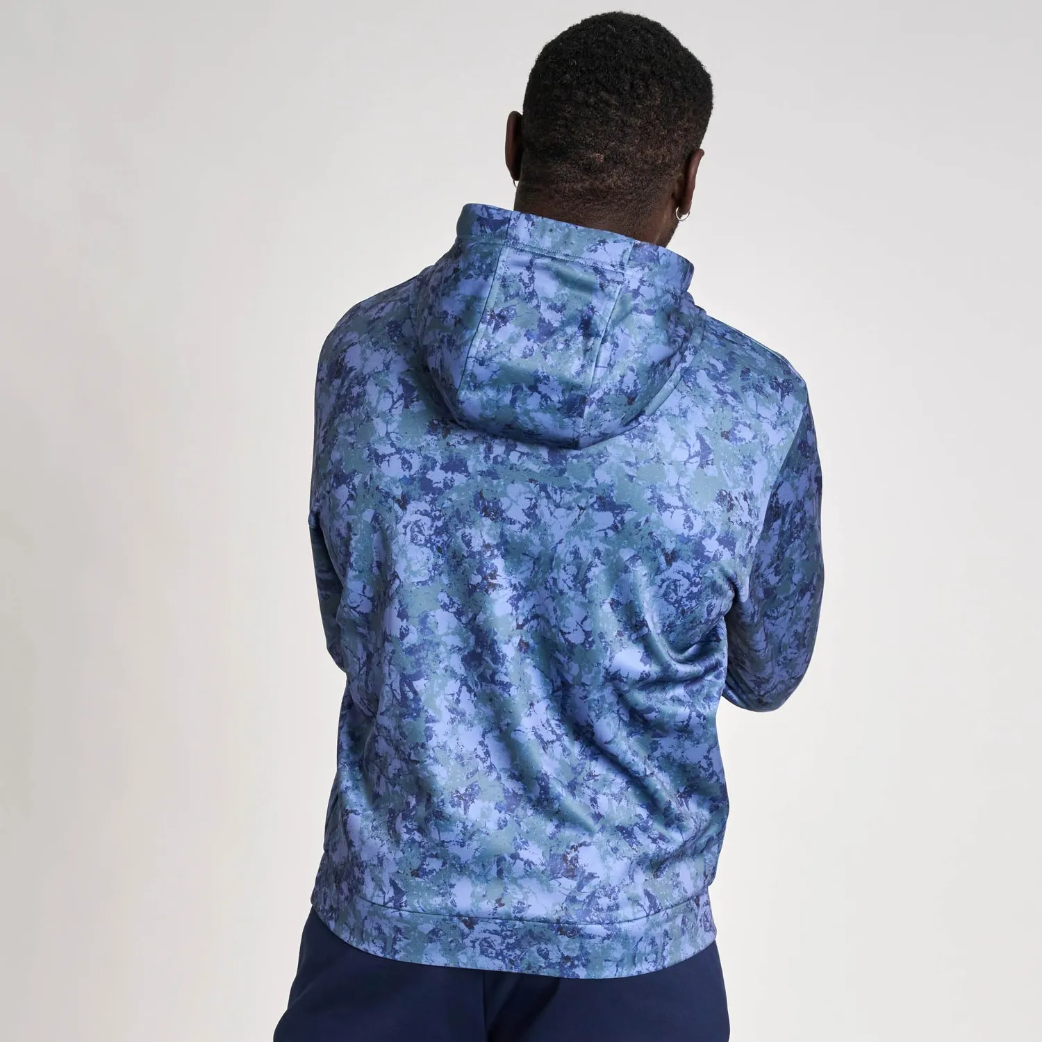 Leone1947 Urban Fighter ABX409 felpa camo blu verde S