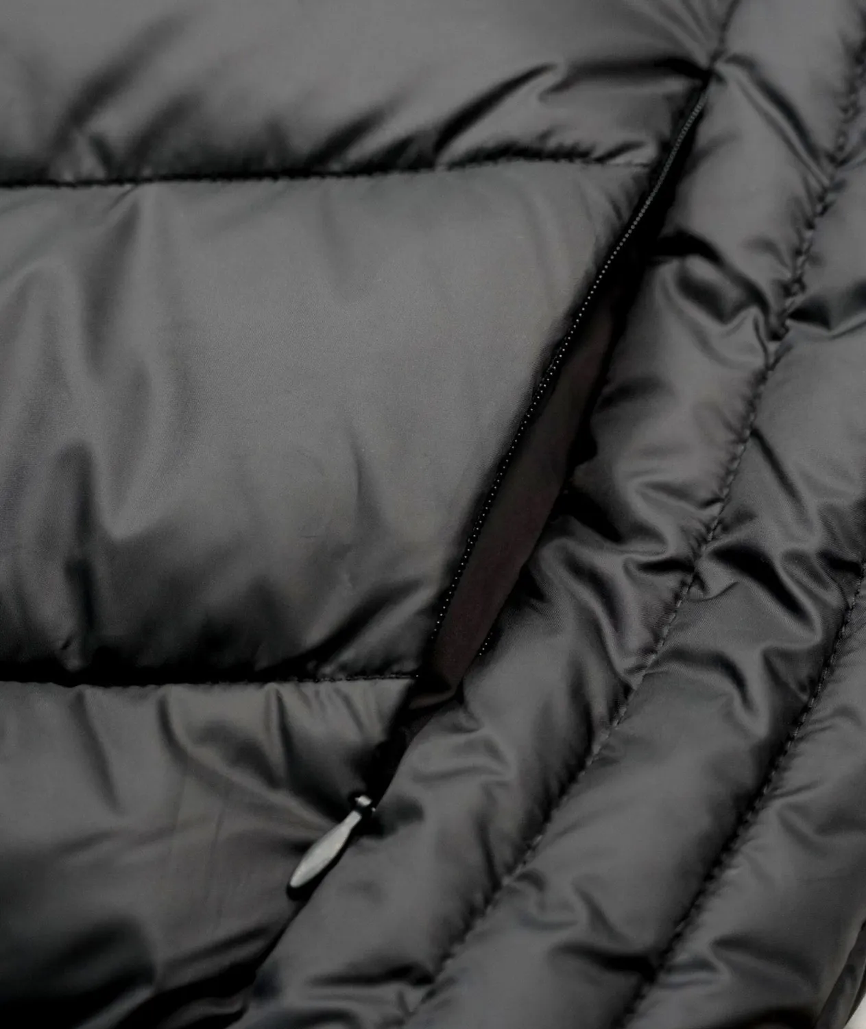 Tatami Puffer Jacket Giacca Nero Leggera Antipioggia