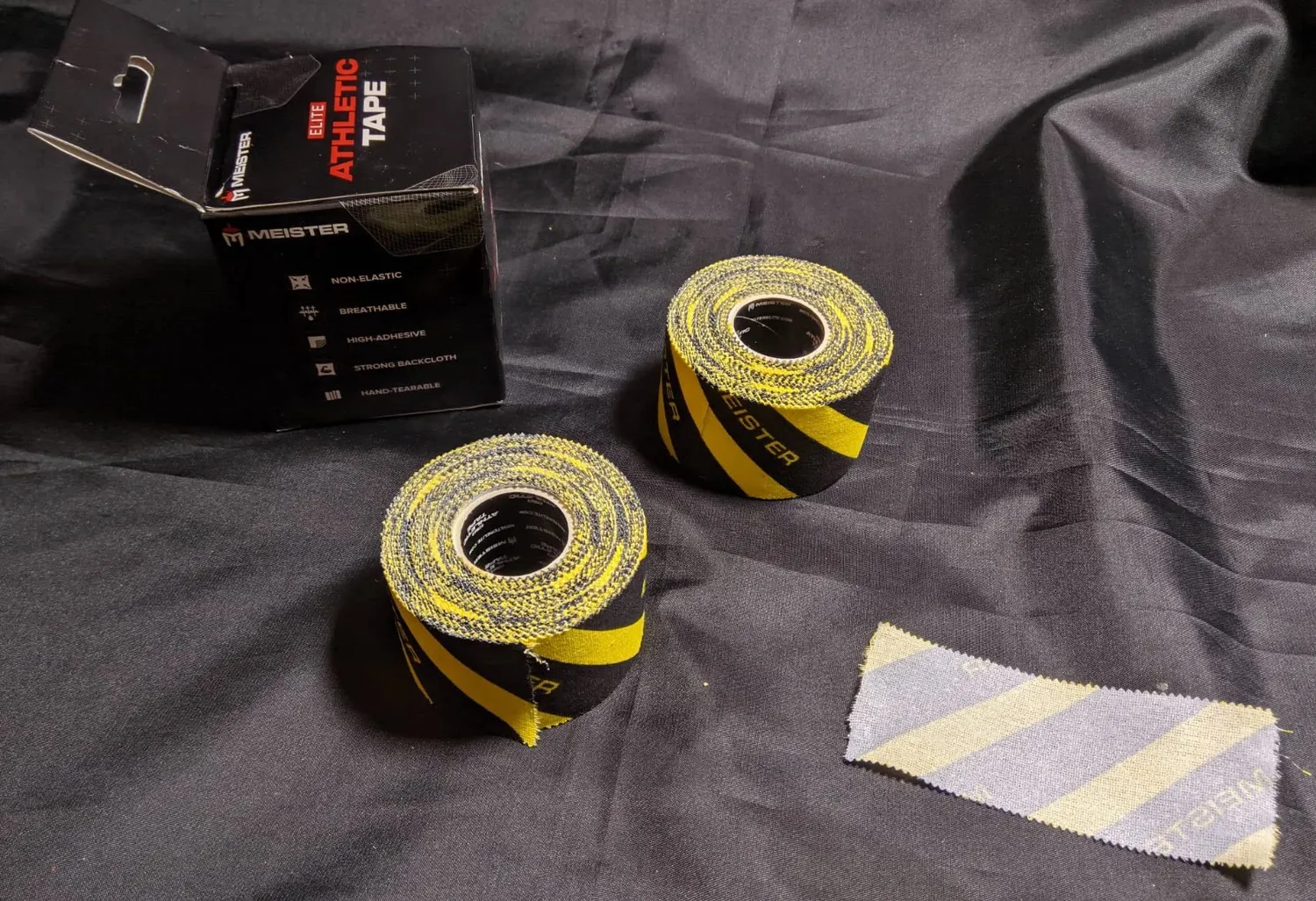 Meister Elite nastro sportivo 2 rotoli 3,8 cm cotone