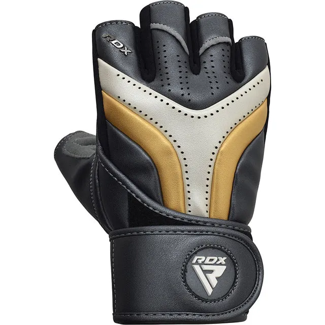 RDX T17 Aura Guanti Palestra Pelle Amara