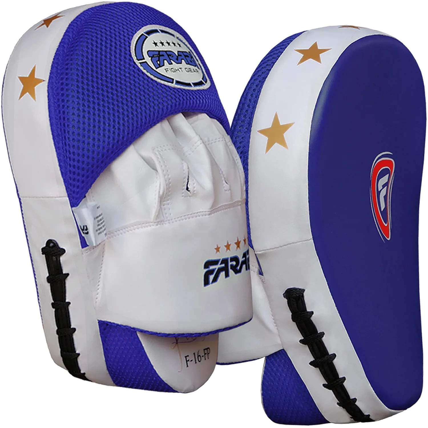 Farabi Sports colpitori curvi da boxe pelle sintetica