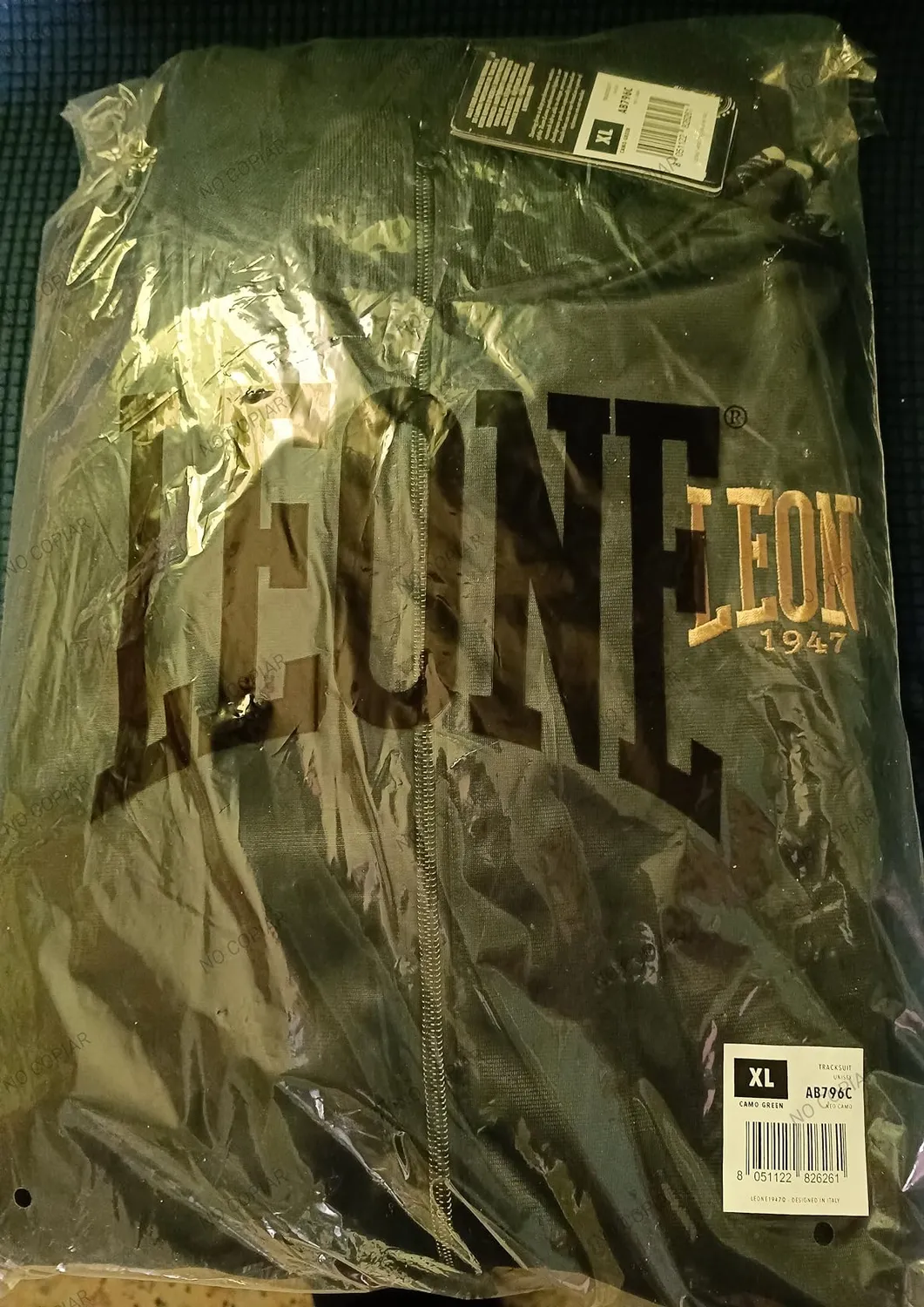 Leone 1947 Neo Camo AB796C tuta verde mimetico taglia XL