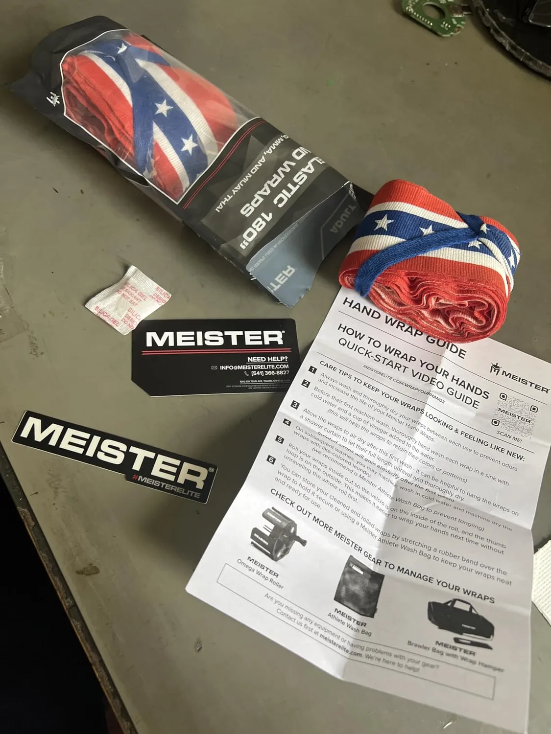 Meister Fasce Boxe Semi Elastiche 457 cm Nere