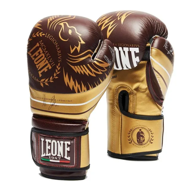 Leone1947 Legionarivs guanti boxe 10 oz bordeaux pelle