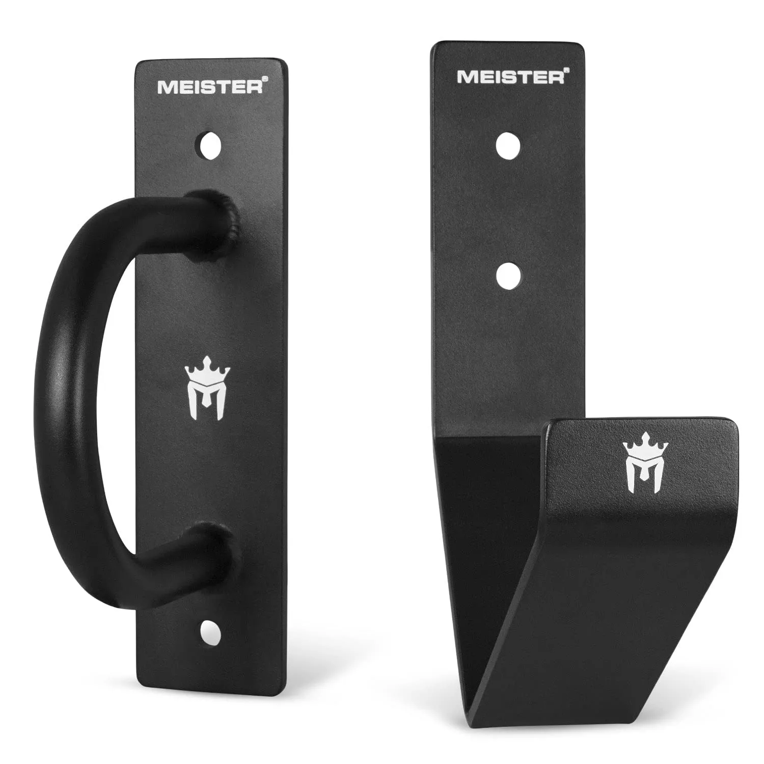 Meister XSteel kit ancoraggio battle rope nero opaco acciaio