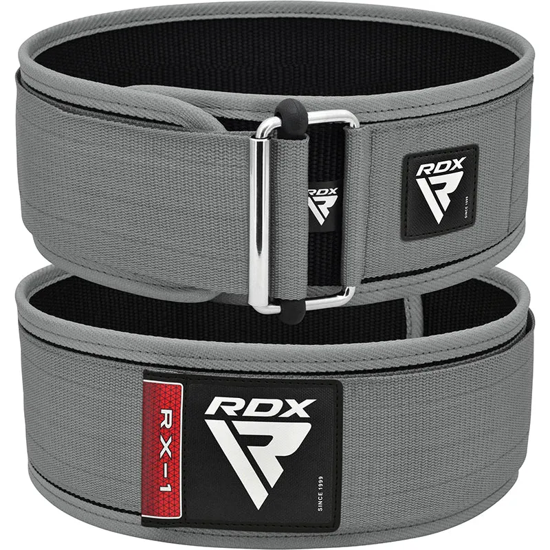 RDX RX1 Cintura Sollevamento Pesi Nylon Taglia S