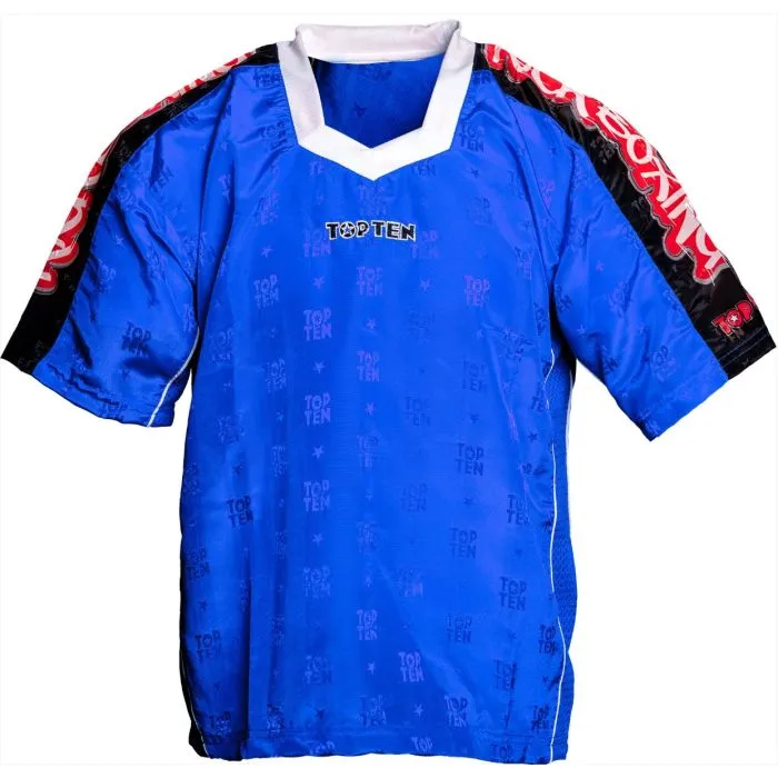 TOP TEN Graffiti t-shirt kickboxing scollo a V