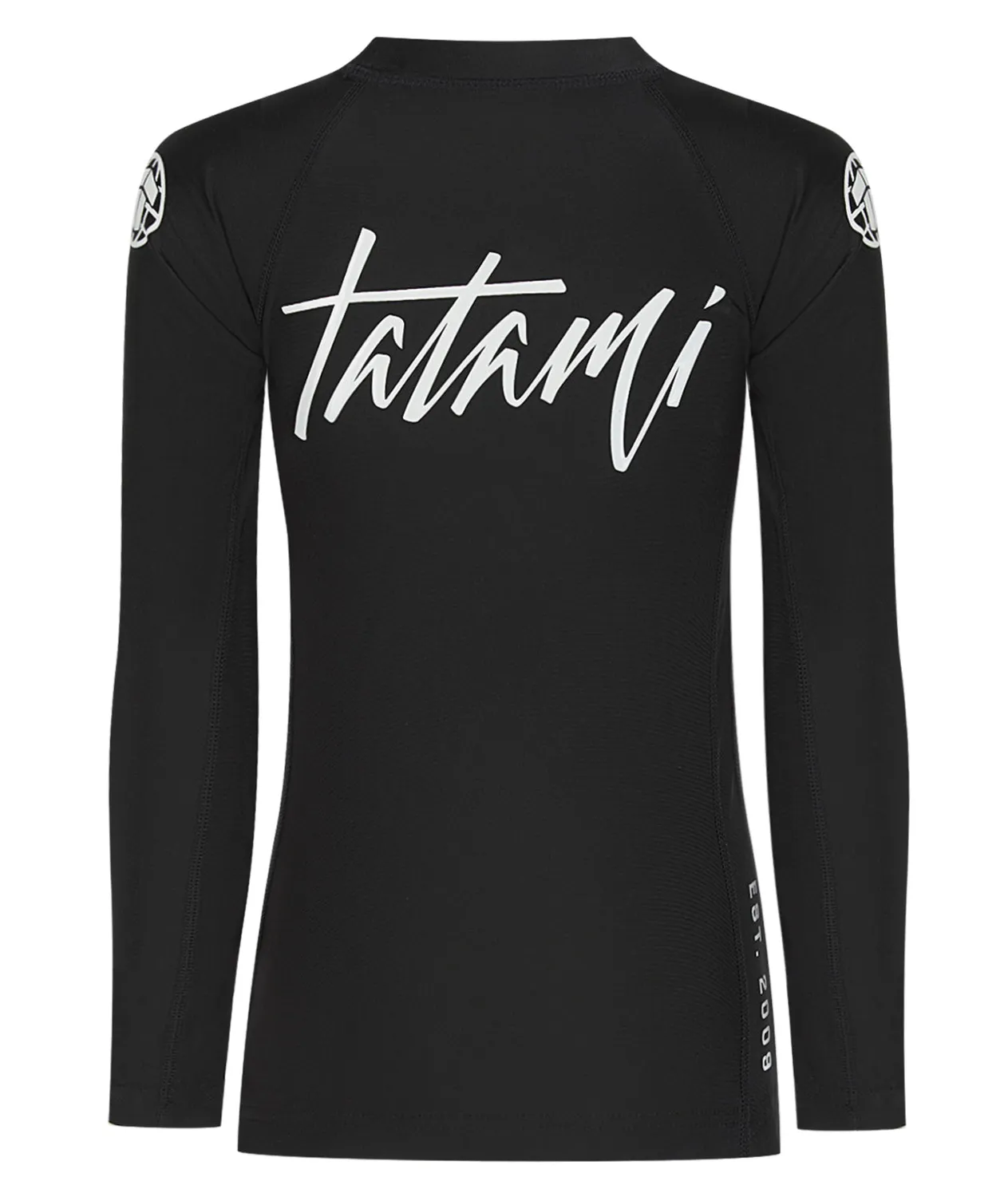 Tatami Fightwear Rupture Kids rash guard maniche lunghe nero