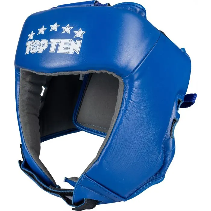 TOP TEN Competition casco boxe pelle bovina