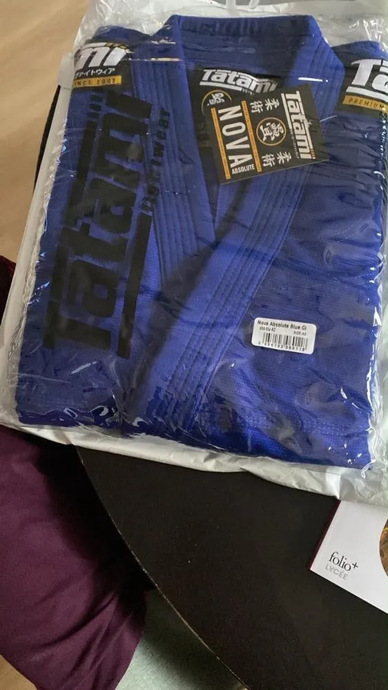 Tatami Fightwear Nova Absolute kimono BJJ blu leggero