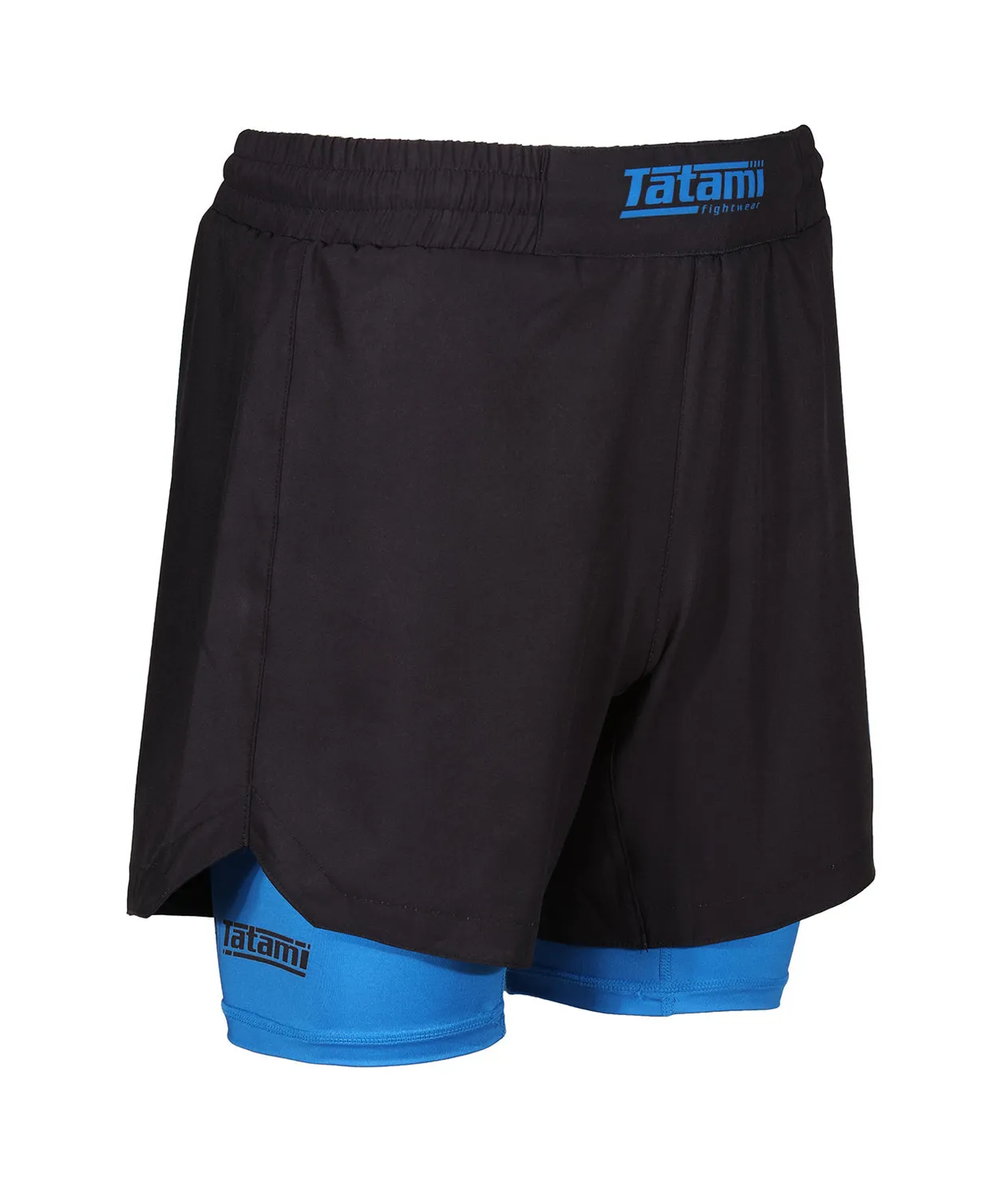 Tatami Dual Layer Grappling Shorts blu no-gi
