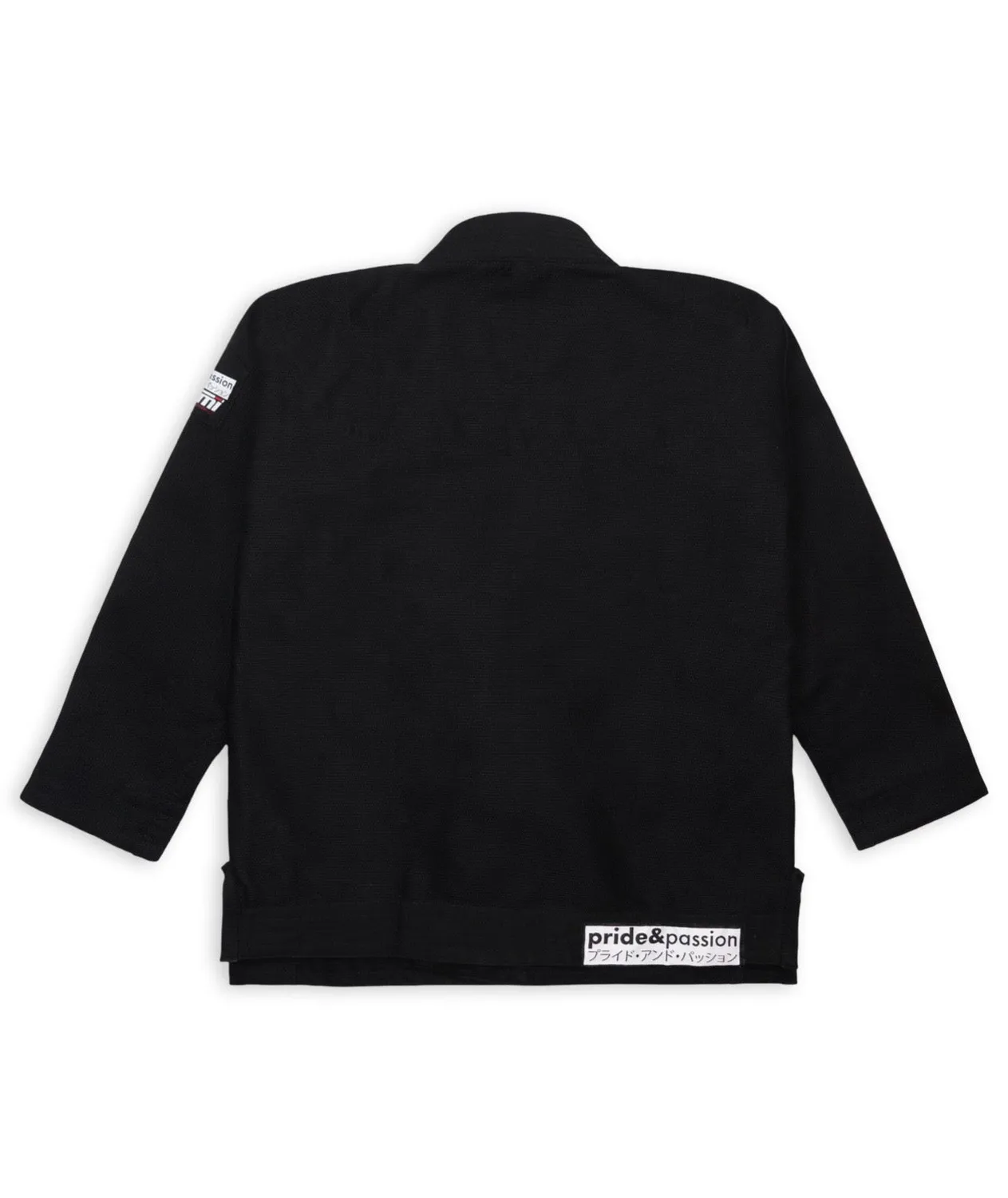 Tatami Hokori kimono bimbo nero 375 GSM leggero