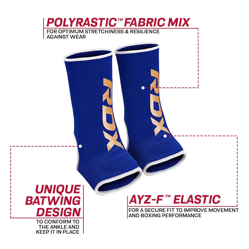 RDX AU cavigliera elastica blu