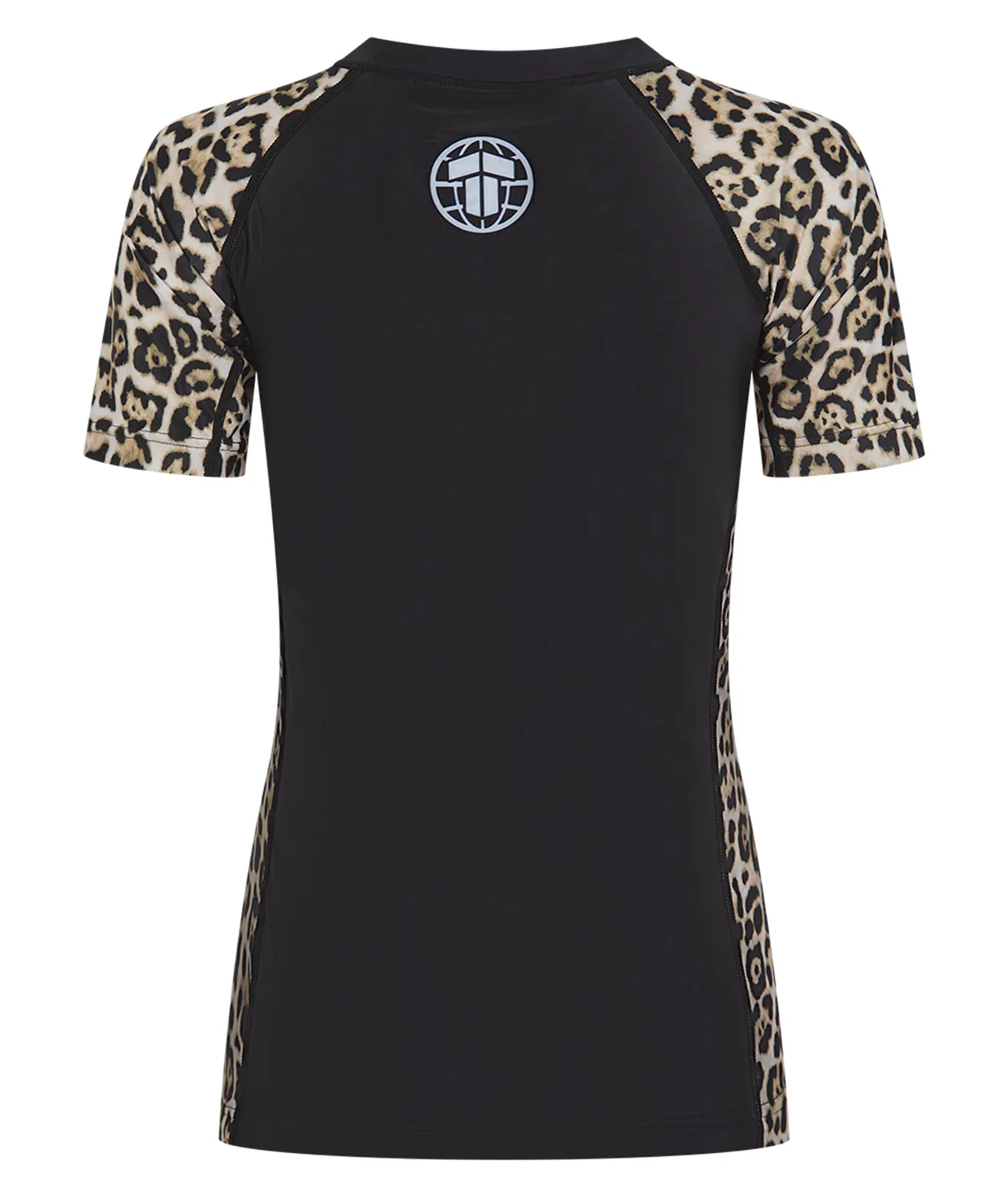 Tatami Ladies Recharged rash guard donna leopardato manica corta