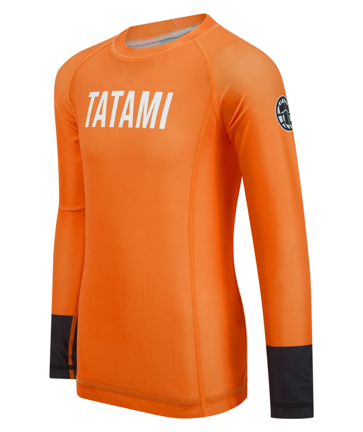 Tatami Helena rash guard bimbo arancione maniche lunghe