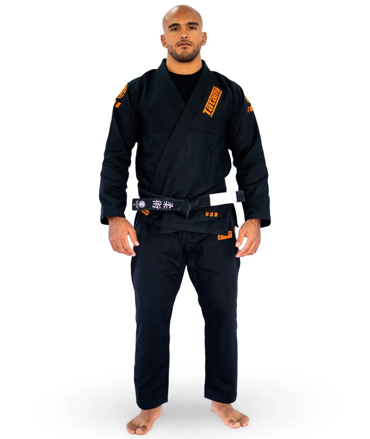 Tatami Fightwear Pro Series Gi kimono nero arancio hunter