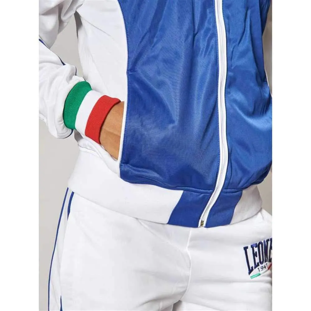 Leone 1947 Italy tuta poliestere zip intera regular fit