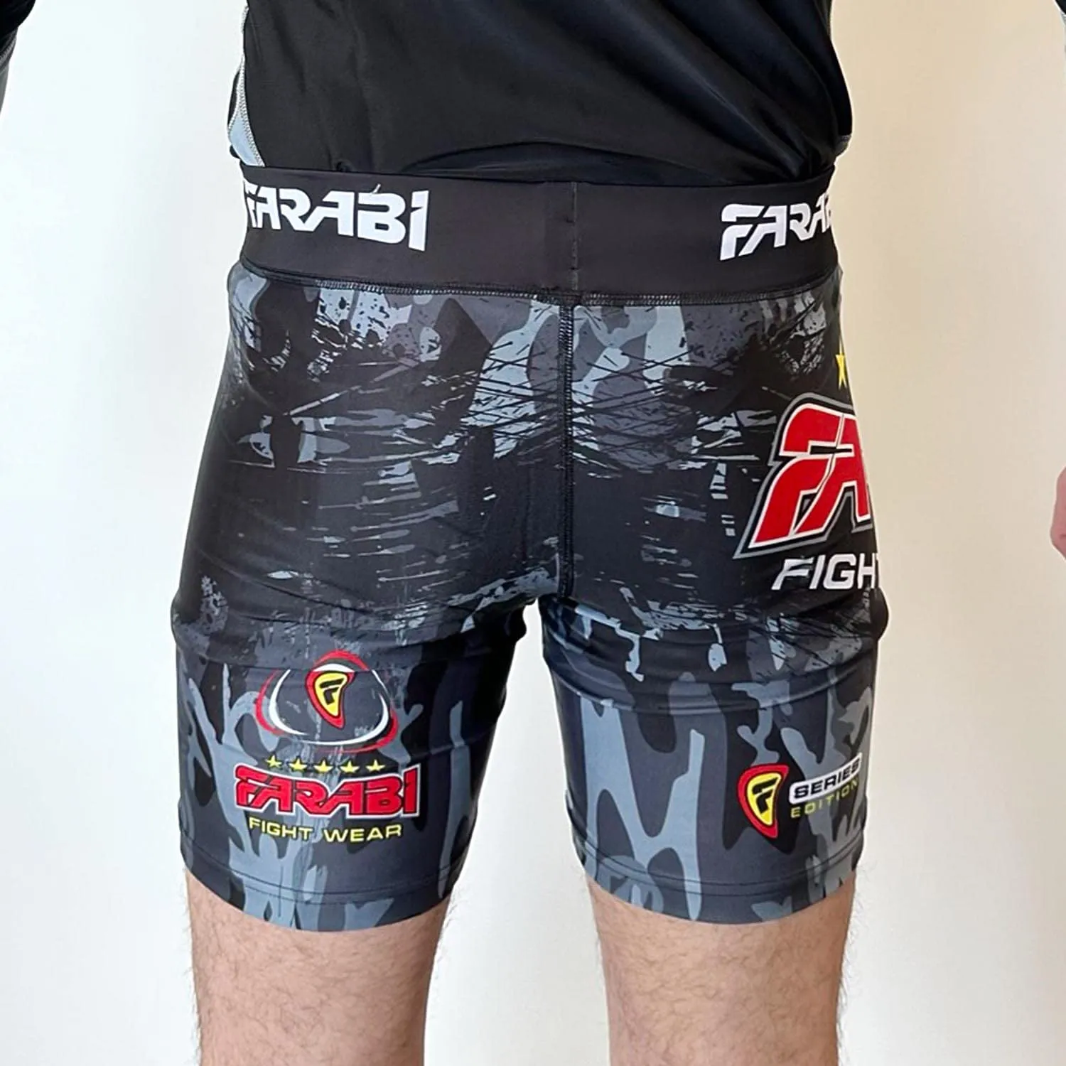 Farabi Vale Tudo Short Compressione M Corto MMA