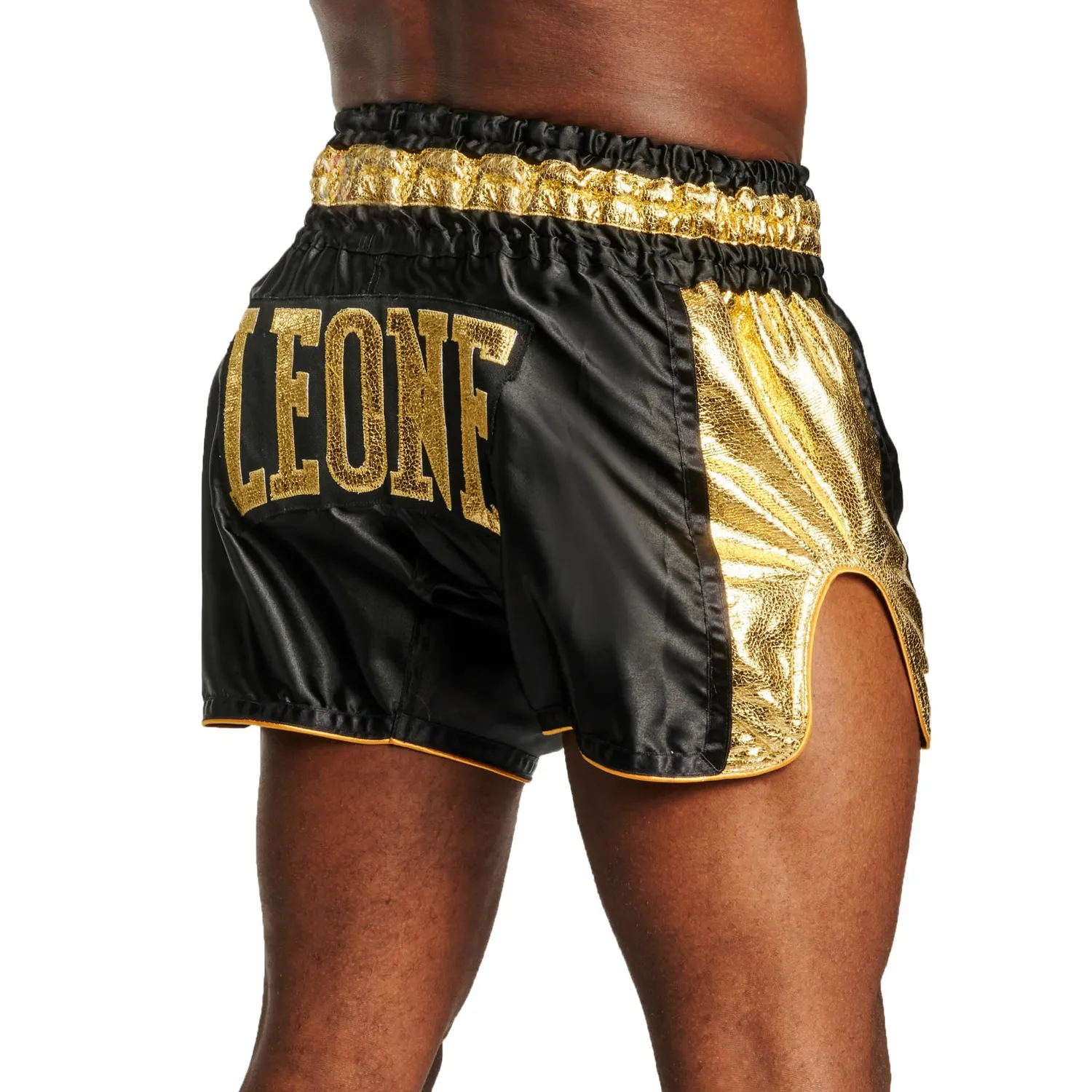 Leone 1947 Khao Lak Shorts Thai Kickboxing Unisex S dorato