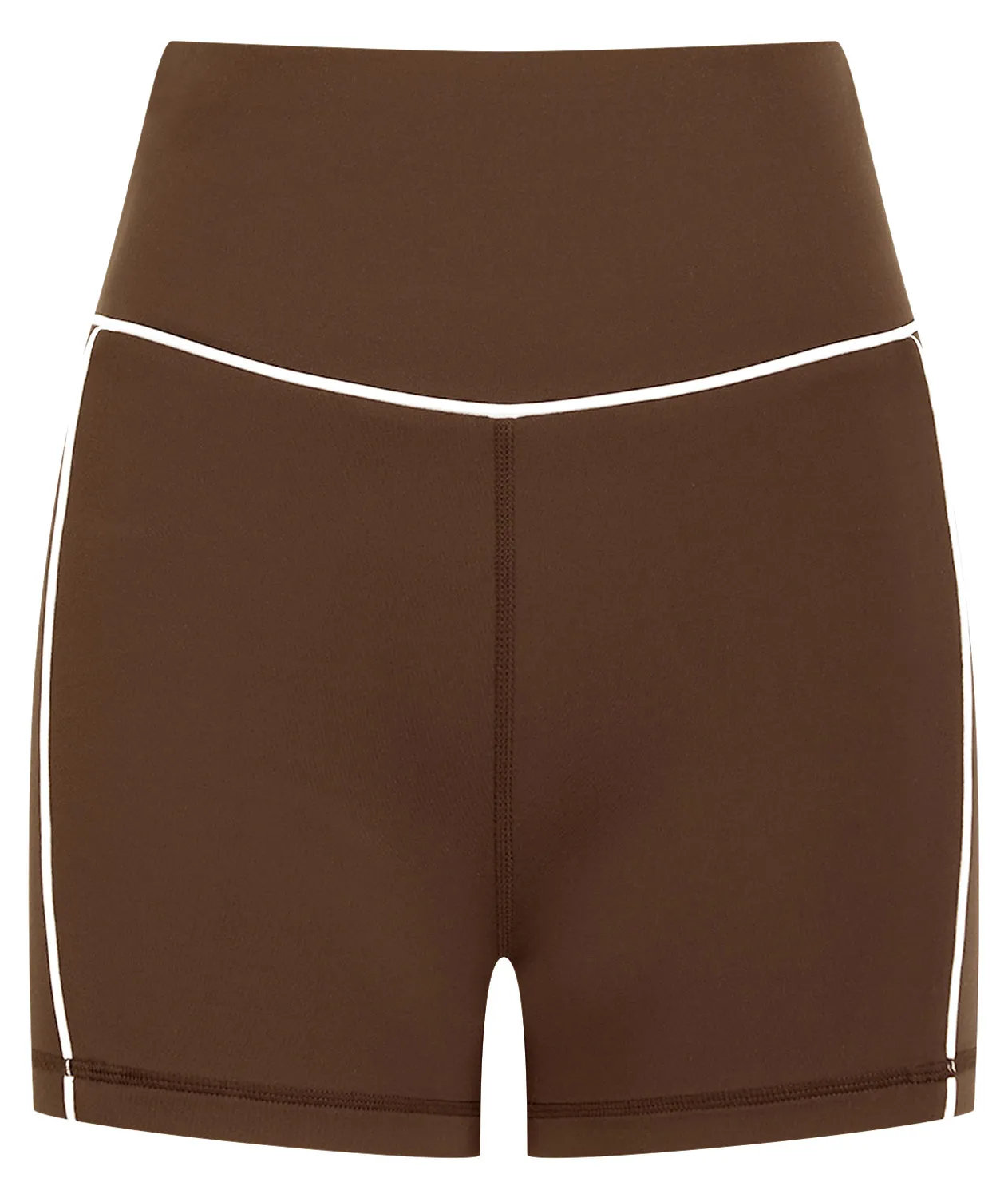 Tatami Contour shorts compressione donna marroni