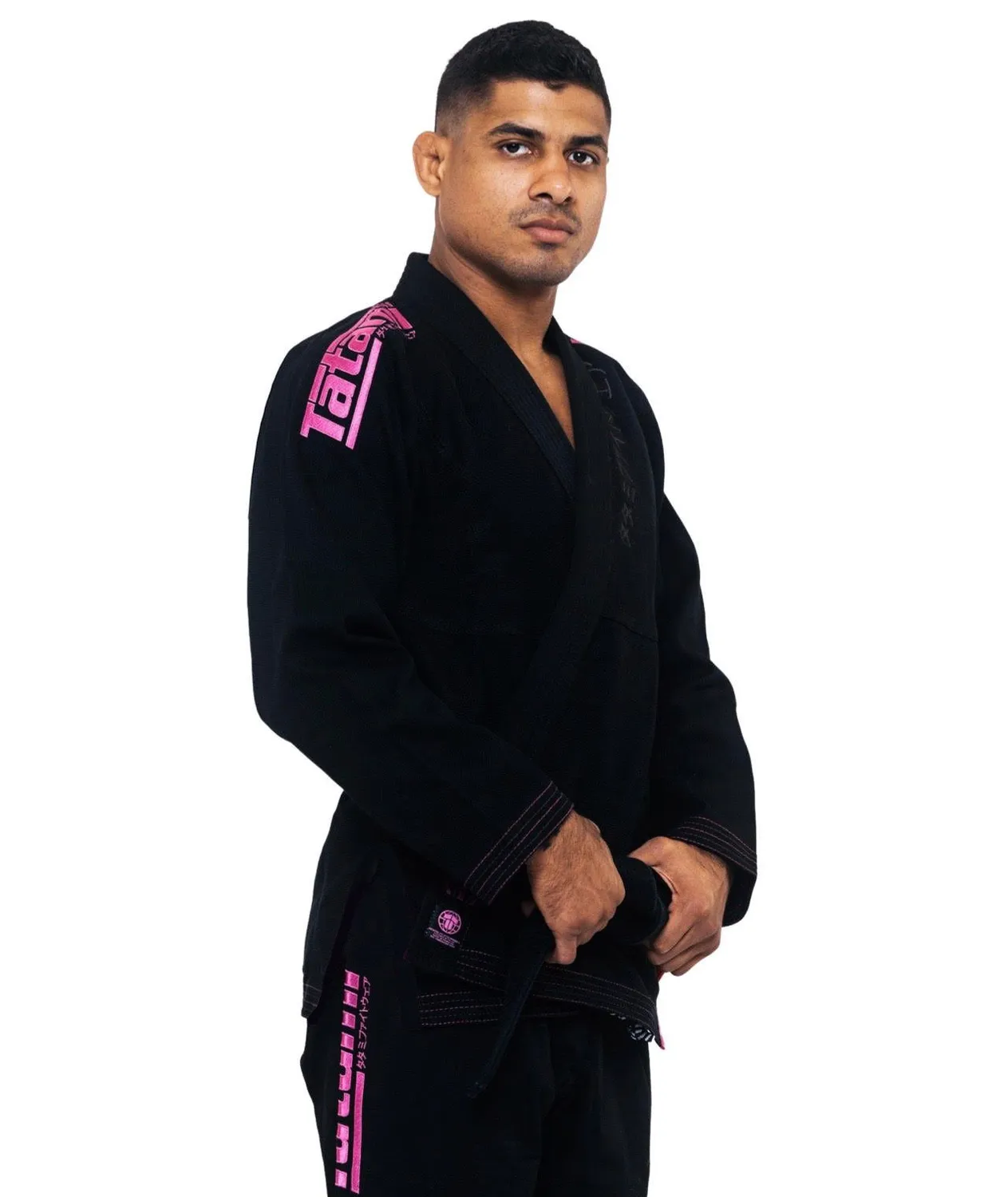 Tatami Fightwear Recharge kimono BJJ rosa 100% cotone