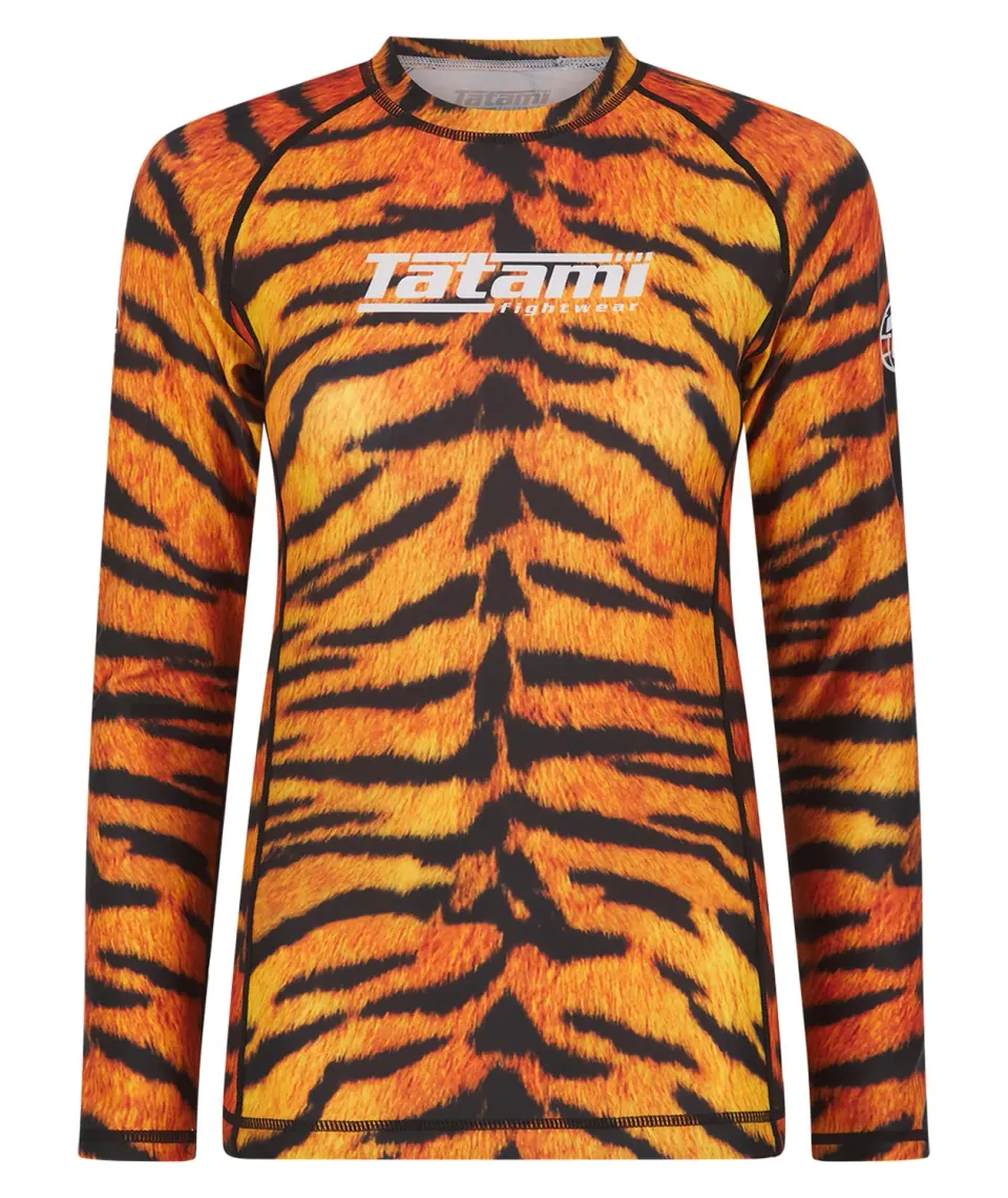 Tatami Helena Rash Guard Donna Tiger M Maniche Lunghe