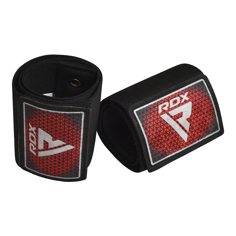 RDX T1 Cinghie Guantoni Boxe Rosse Elastiche