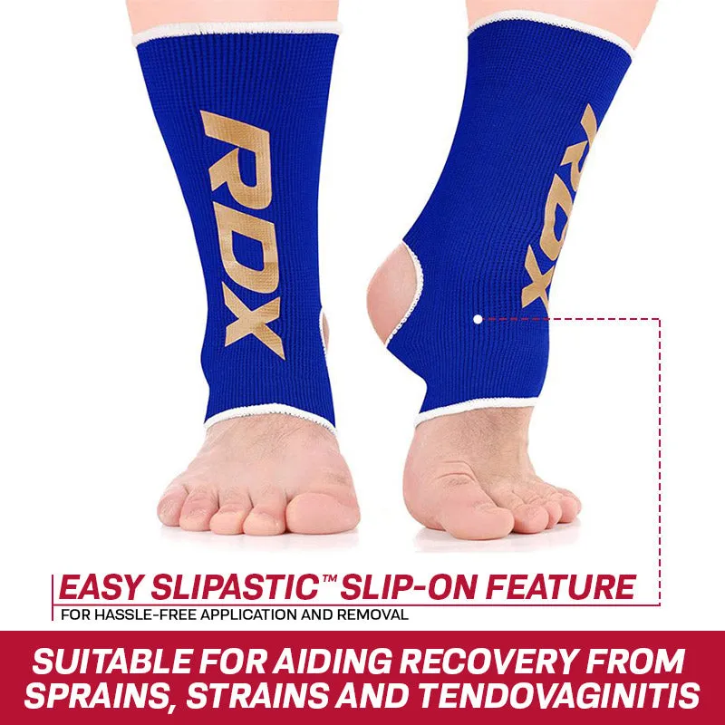 RDX AU cavigliera elastica blu