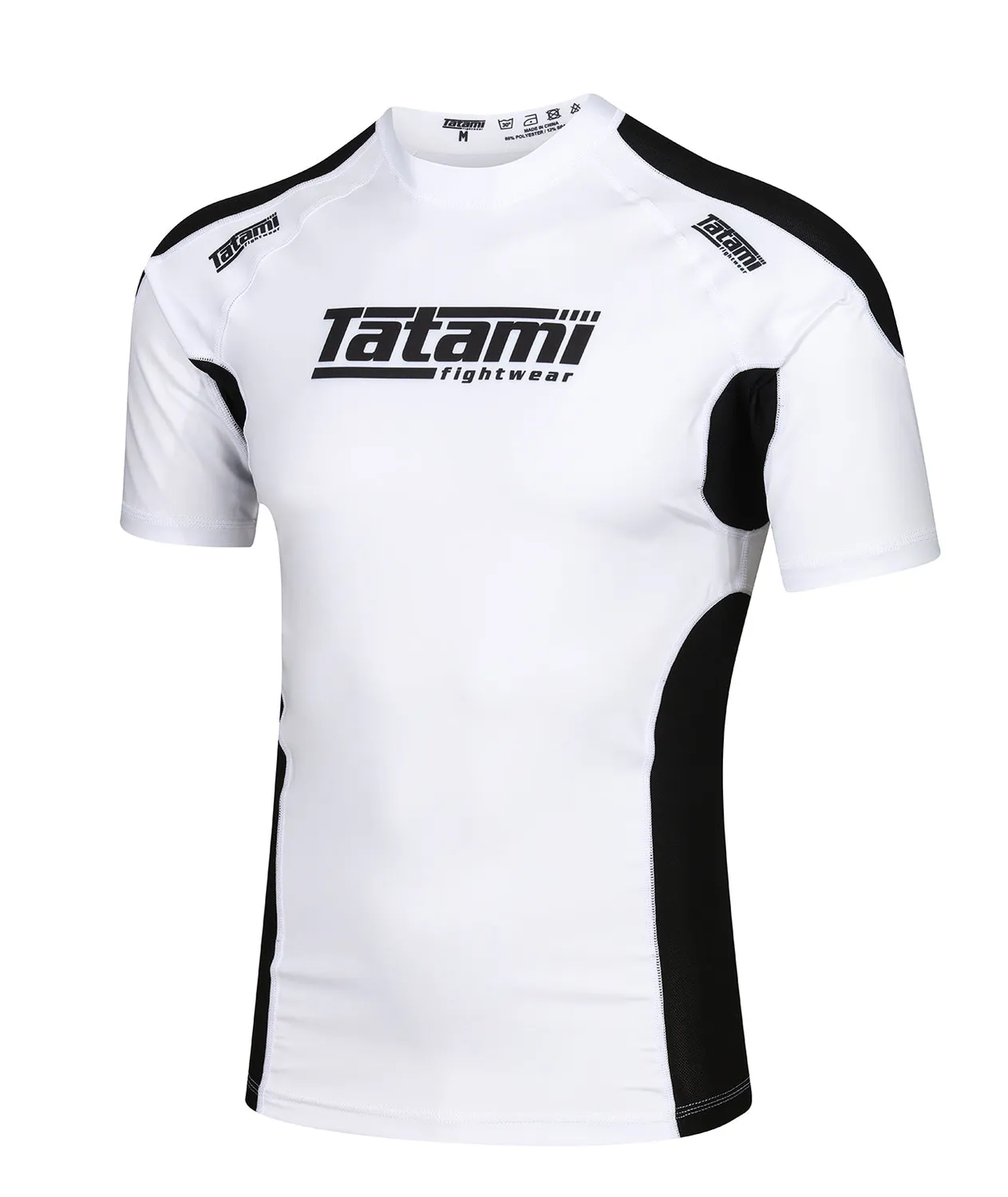 Tatami Technical rash guard maniche corte bianca