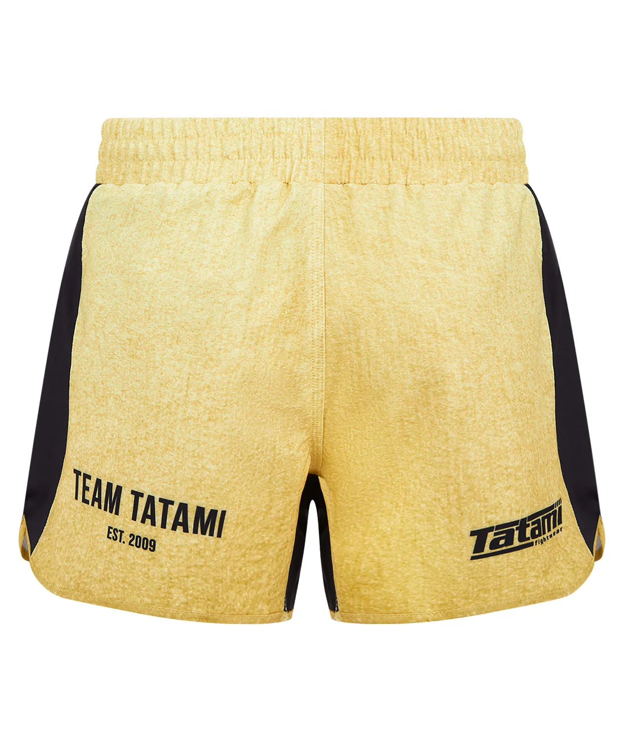 Tatami Fightwear Eco Tech Team Tatami Gold pantaloncini no-gi bianchi