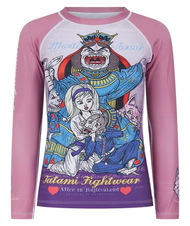 Tatami Meerkatsu Alice Rash Guard donna manica lunga