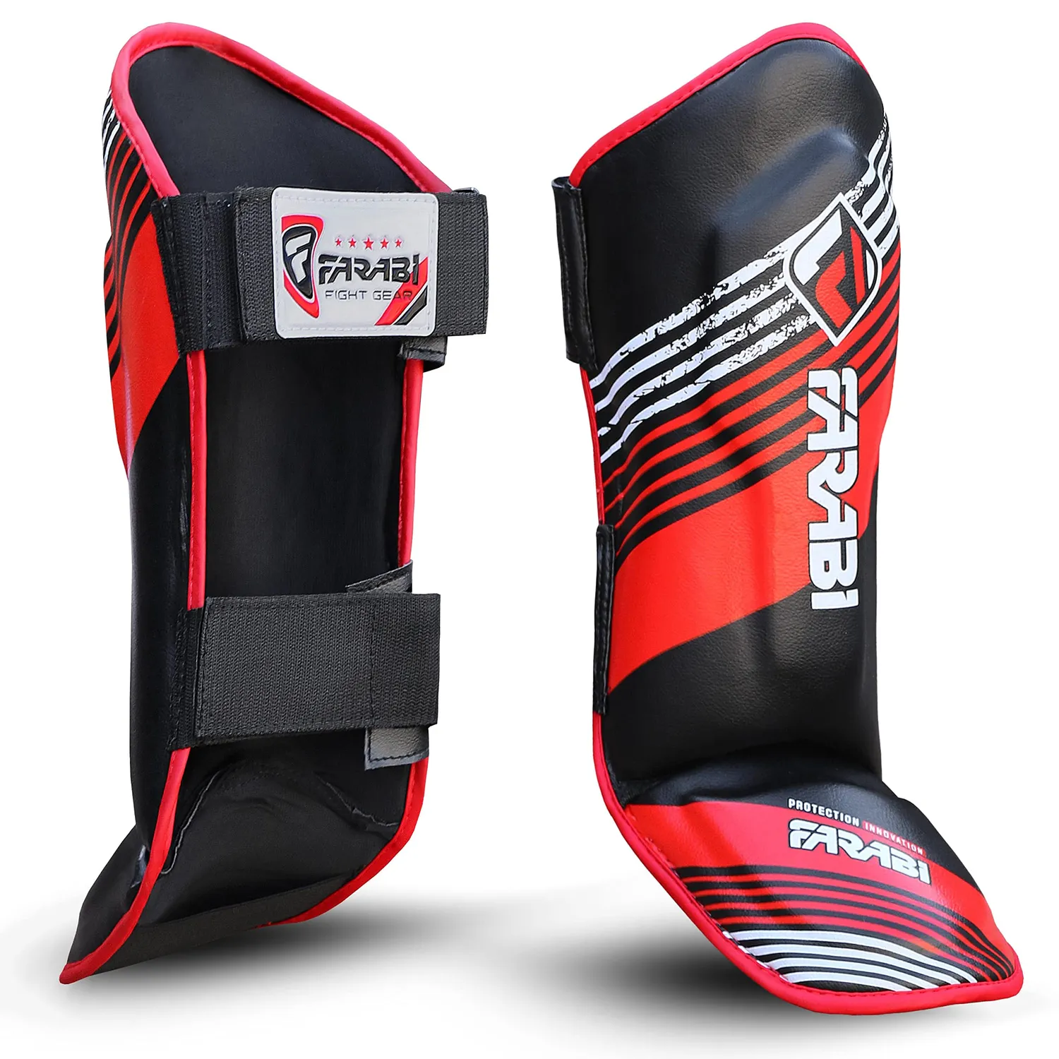 Farabi Kids parastinchi kick boxing ragazzo L nero velcro