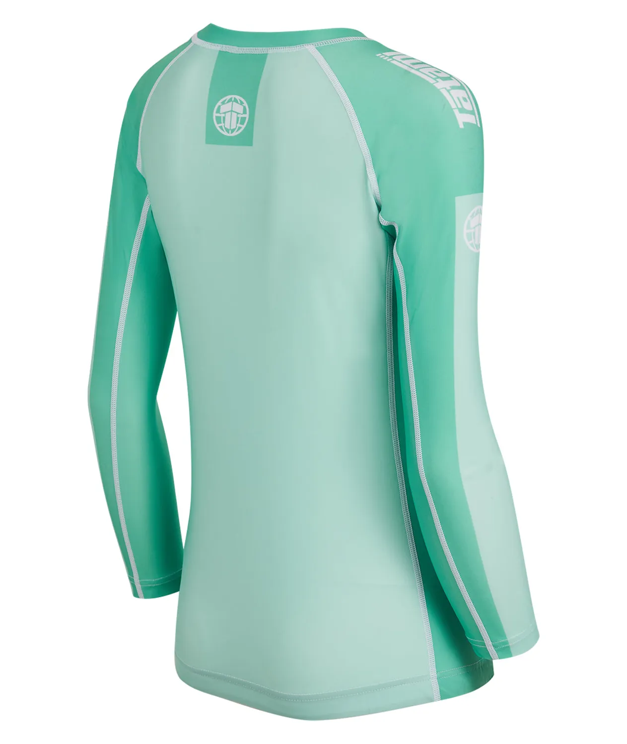 Tatami Fightwear rash guard donna manica lunga menta riciclata
