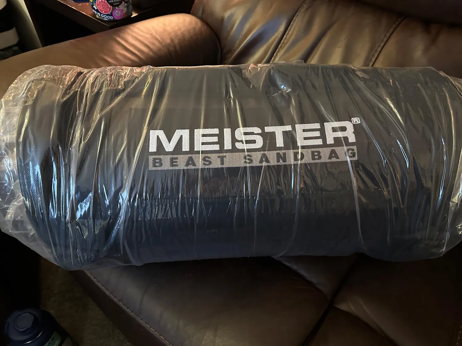 Meister Beast 80LB sandbag fitness nero 36kg 3 kettlebell