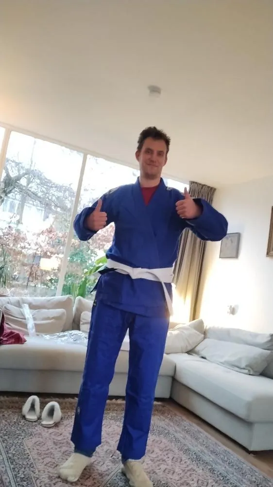 Tatami Fightwear Nova Absolute kimono BJJ blu leggero