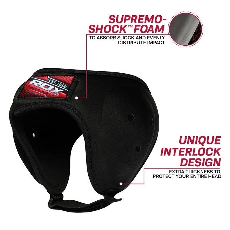 RDX T1 Paraorecchie MMA Grappling Nero Protezione