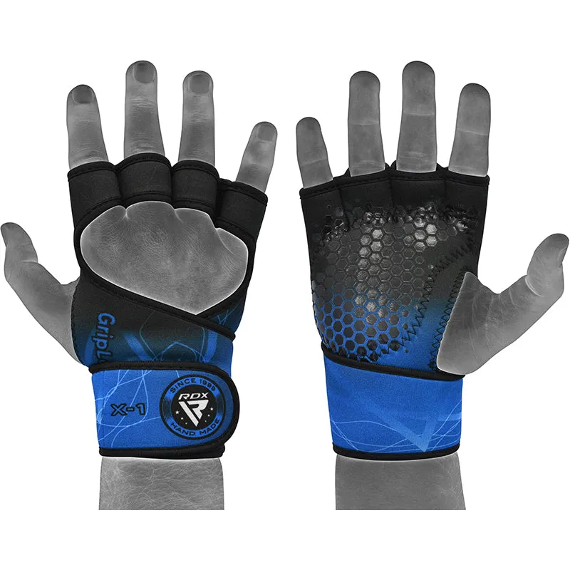 RDX X1 Guanti Palestra Neoprene Grip Silicone
