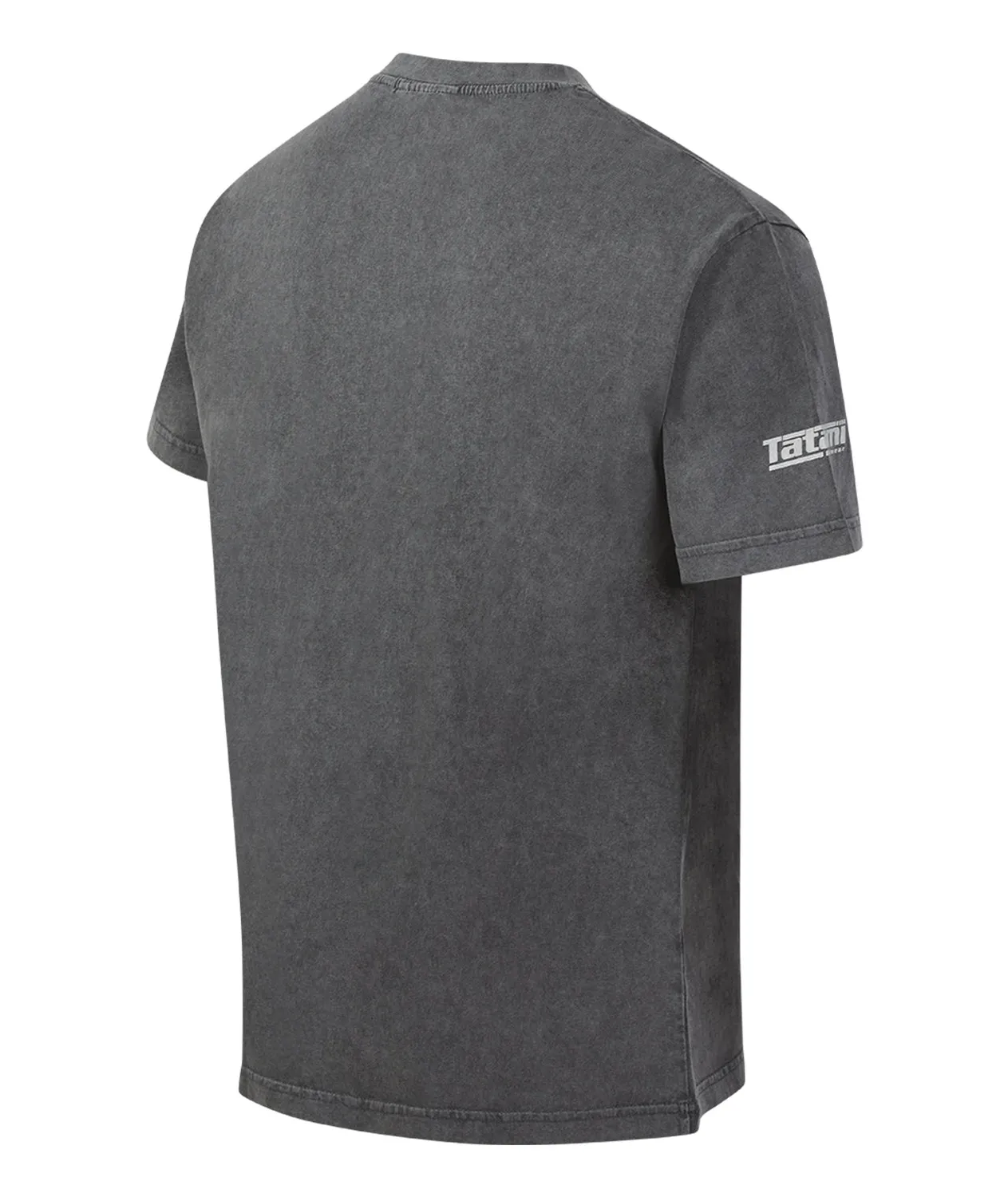 Tatami Icon Stonewashed t-shirt grigia cotone