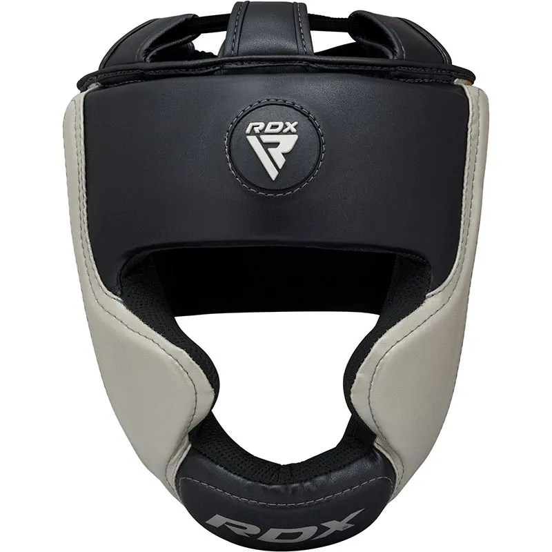 RDX T17 Aura Caschetto Boxe Golden in Pelle