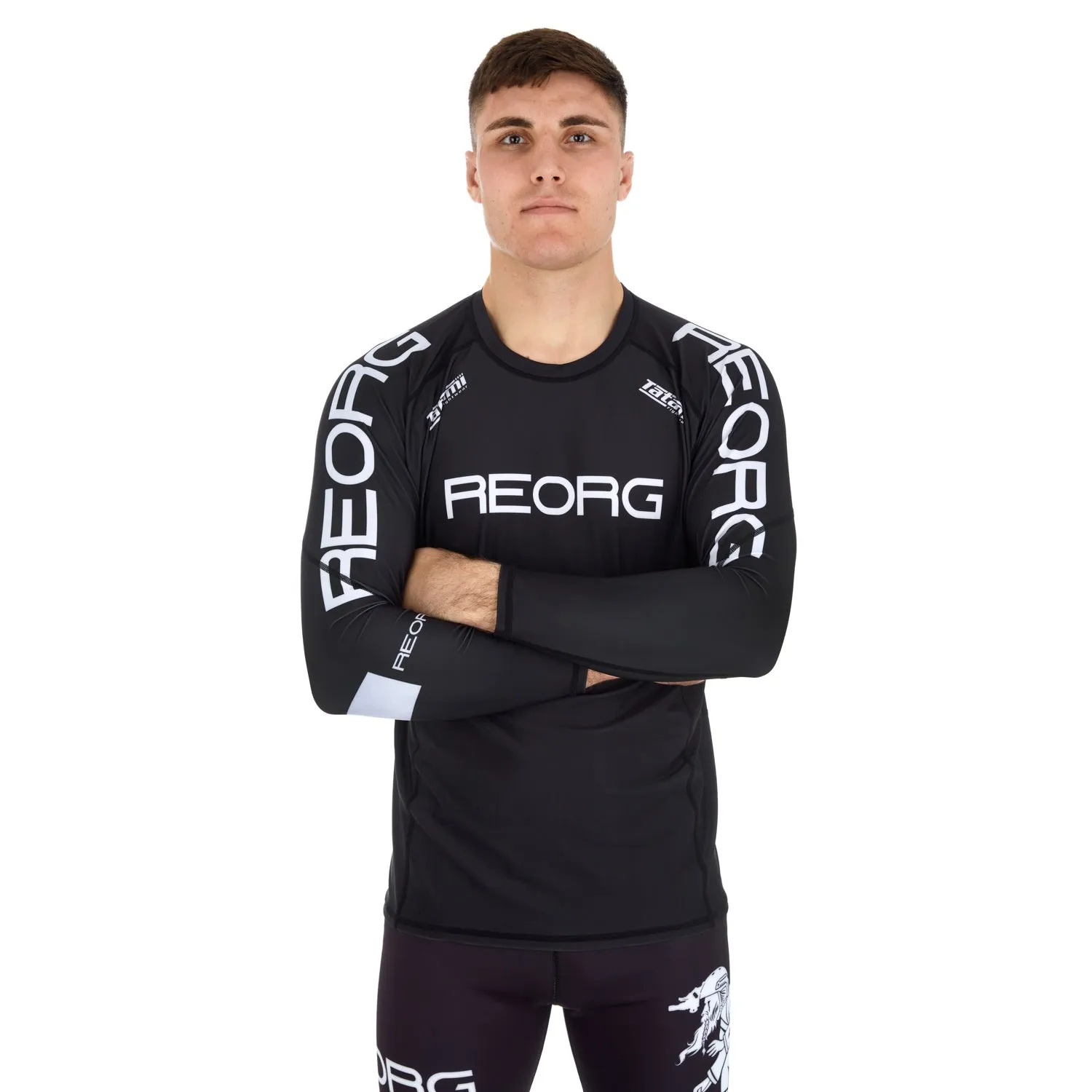 Tatami Reorg Basic rash guard nera manica lunga