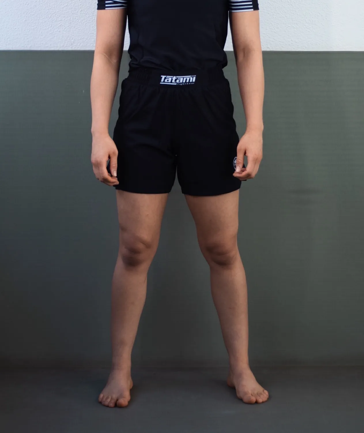 Tatami Dual Layer Shorts Donna Nero No-Gi Poliestere