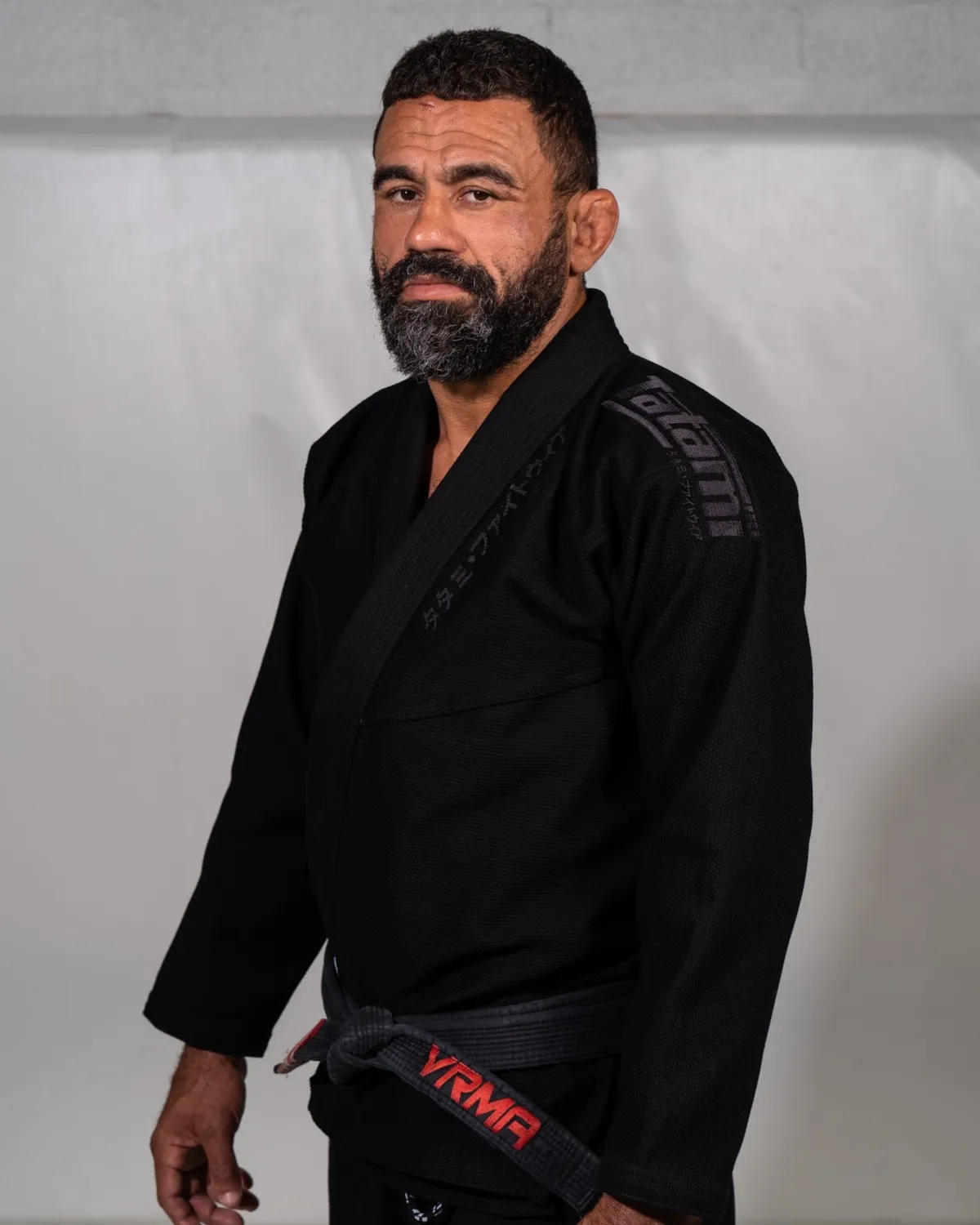Tatami Estilo Black Label Kimono BJJ Nero Black on Black