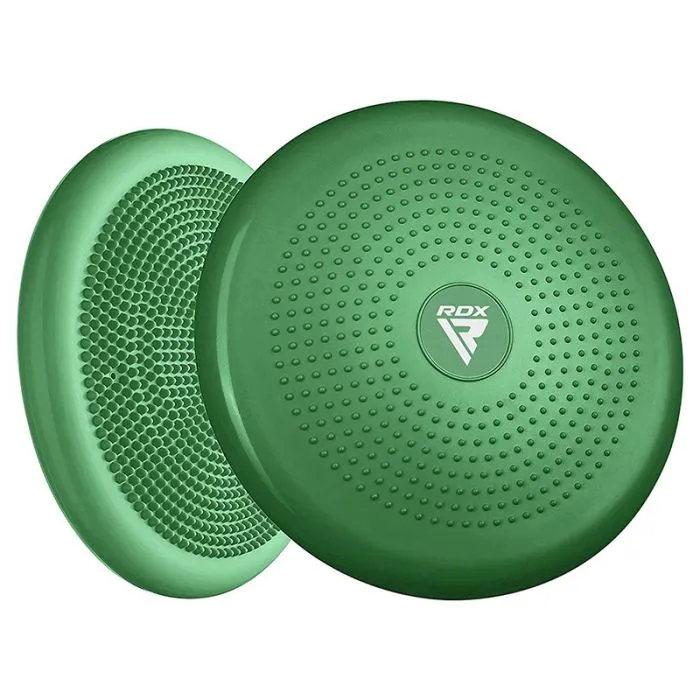 RDX Disco Equilibrio Cuscino Wobble Nero 33cm con Pompa